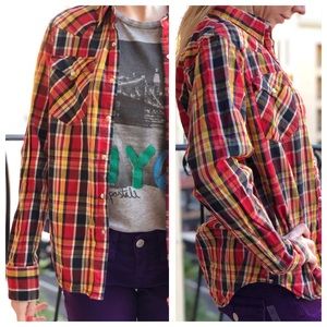 Levi’s Plaid Button Down Shirt